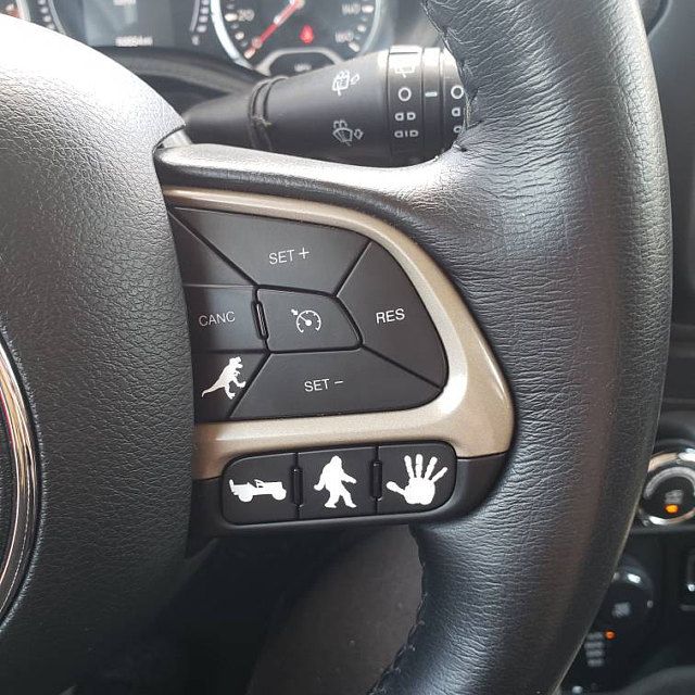 Jeep Easter Eggs Renegade Or Any Vehicle Blank Button Dash
