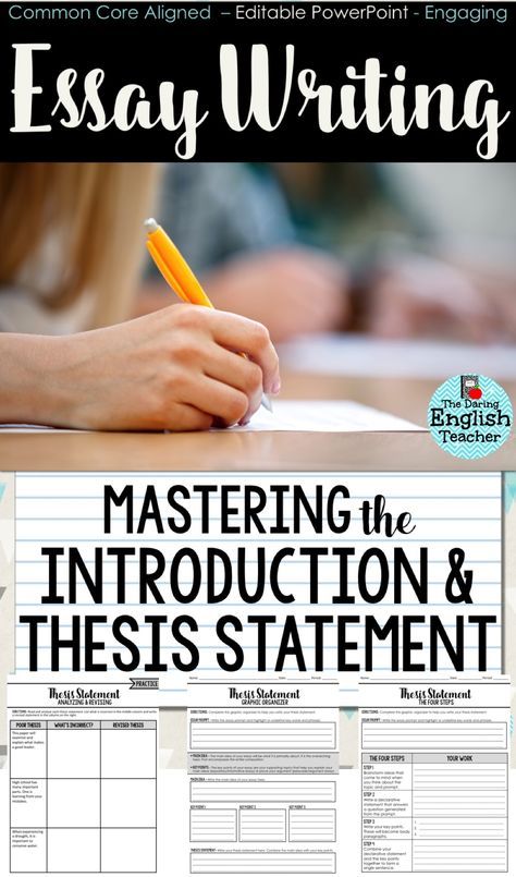 Middle school essay writing activities