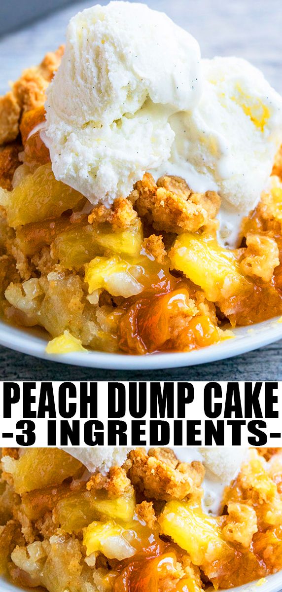 Peach Dump Cake (Peach Cobbler Dump Cake) Peach cobbler Peach Dump Cake (Peach Cobbler Dump Cake) Peach cobbler