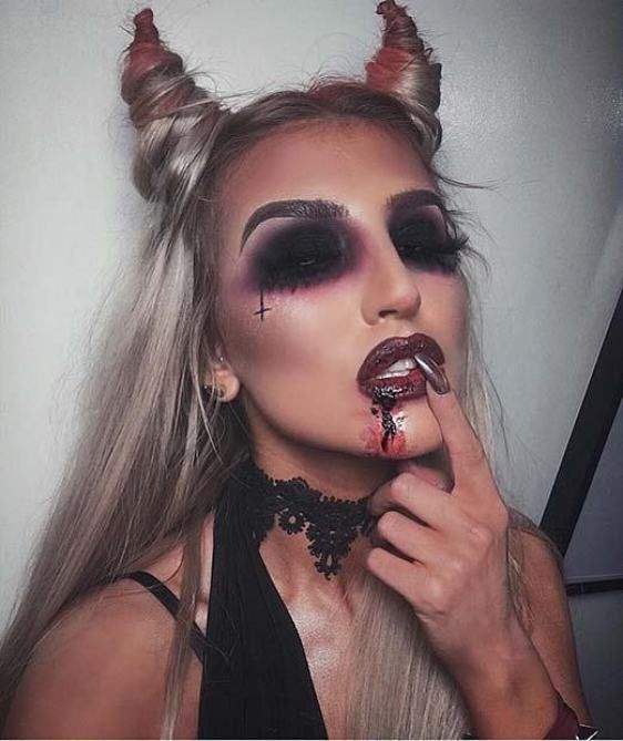 20 Scary Halloween Makeup Ideas Easy Simple Diy With Images