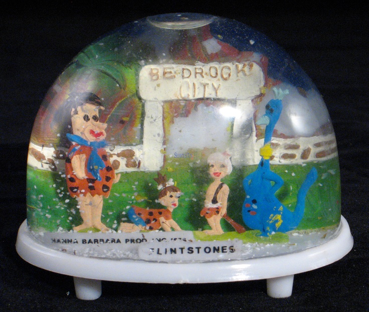 flintstones snow globe let s play hollywood pinterest flintstones snow globe let s play hollywood pinterest