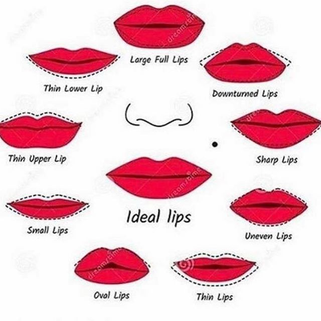 Comment Your Ideal Lip Shape Augen Makeup Augenmakeup
