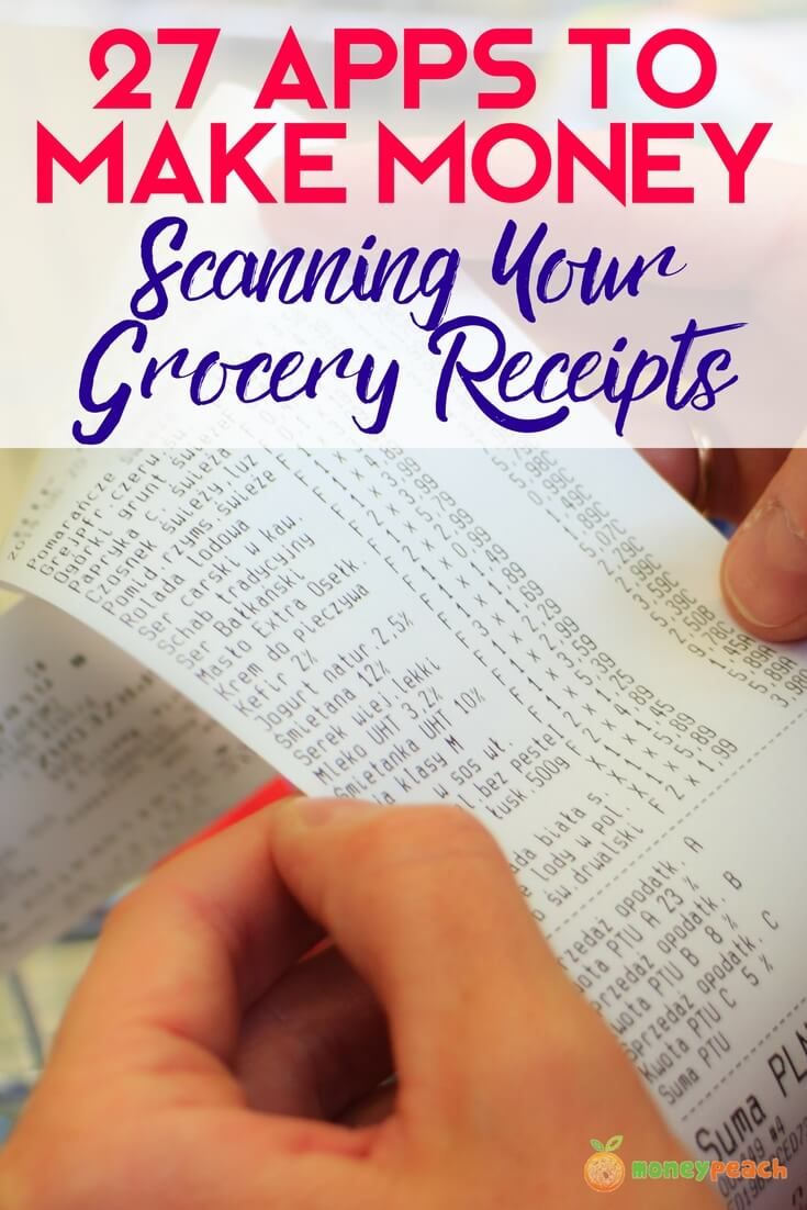 We put together the quick and easy list of the 27 best FREE apps to scan your grocery receipts. I’ll show you what it is, how it works, and where to get them. via @https://www.pinterest.com/TheMoneyPeach/