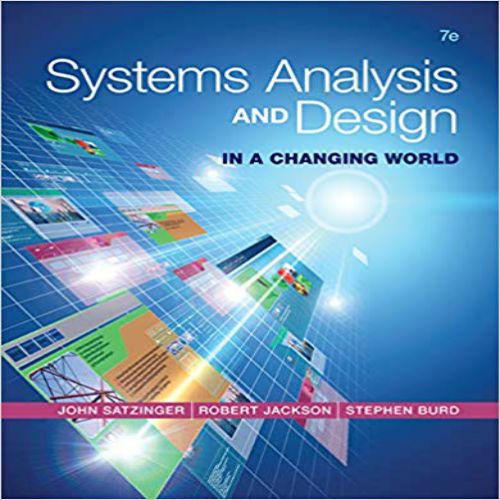 Systems Analysis And Design In A Changing World 7th Edition