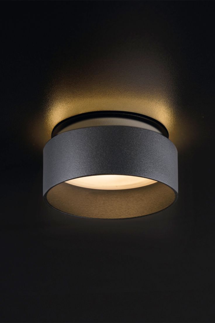 Deckenleuchte Indirektes Licht Wohnzimmer Design LED Einbauleuchte Sudara schwarz rund indirektes Licht inkl. LED