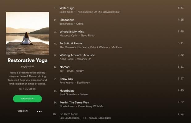 8 Afspeellijsten Voor De Ultieme Yogabeleving Yoga International Yoga Muziek Afspeellijsten Restorative Yoga