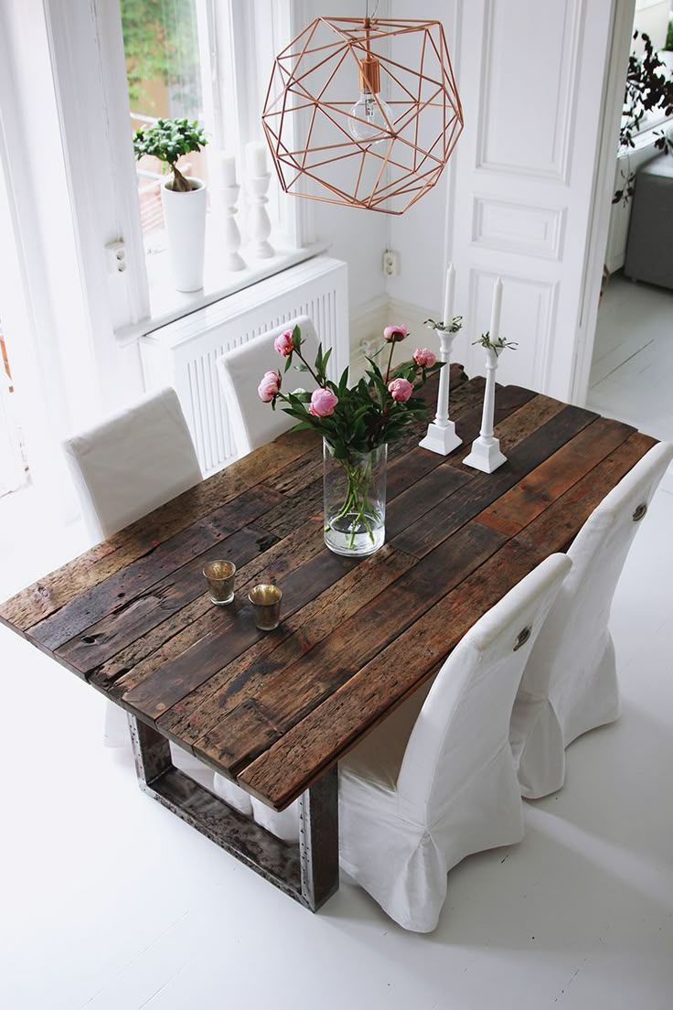Rustic Dining Table Decor best 10+ rustic dining room tables ideas on pinterest | white Rustic Dining Table Decor best 10+ rustic dining room tables ideas on pinterest | white