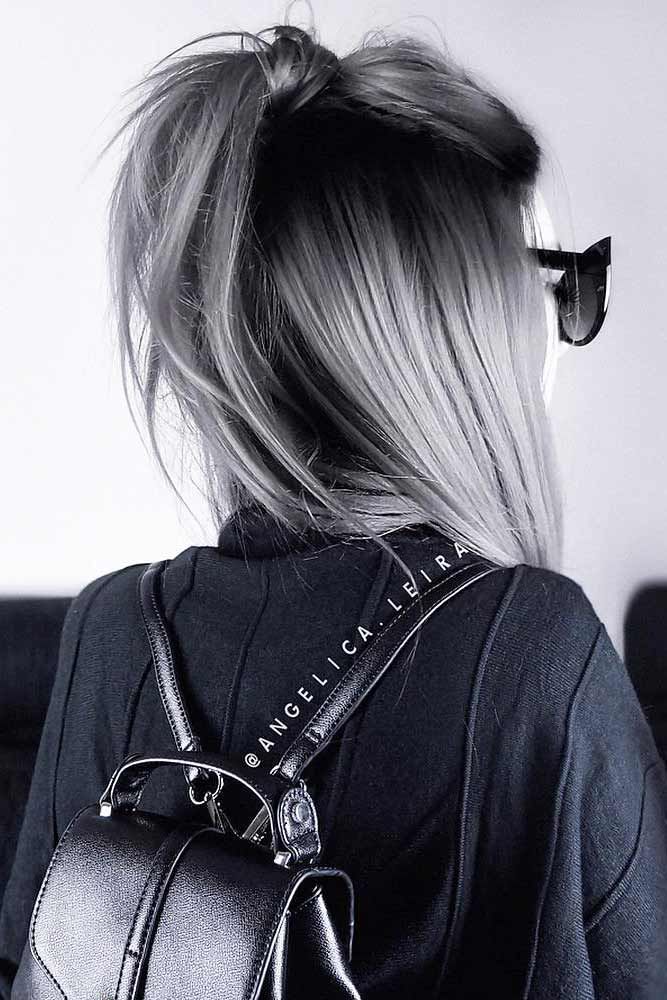 Incredible Black And Gray Hair Ombre Near Me