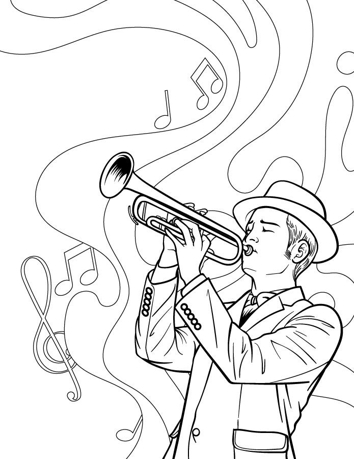 Dessin De Musicien Jazz Trompettiste Dessin La Trompette Et Tutoriel Dessin Dessin De Musicien Jazz Trompettiste Dessin La Trompette Et Tutoriel Dessin