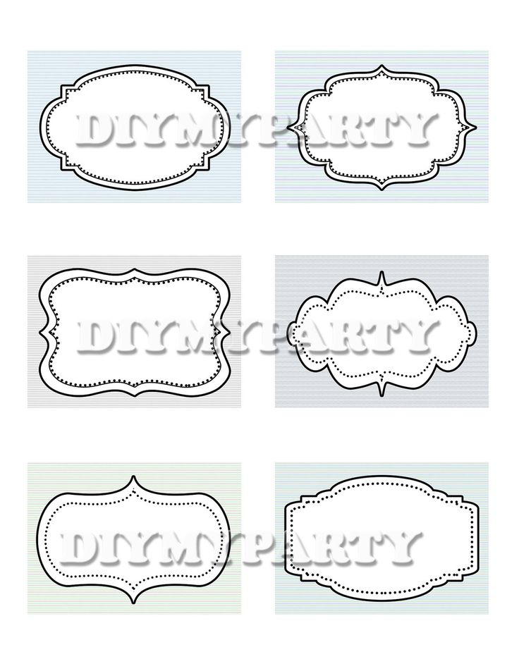 Birthday party Printable party decor Printable Labels printable Cards