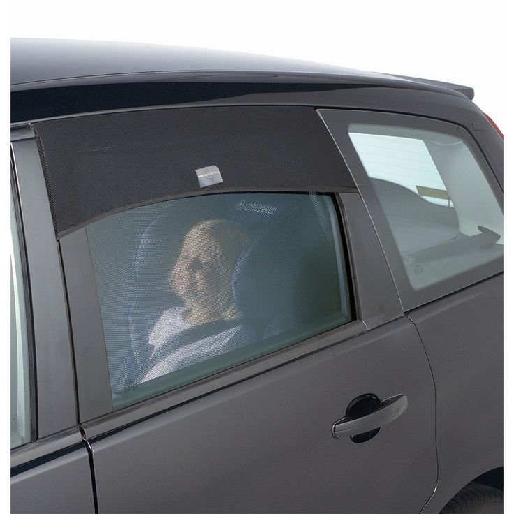 Auto Retractable Silver/Black UV Protection Front