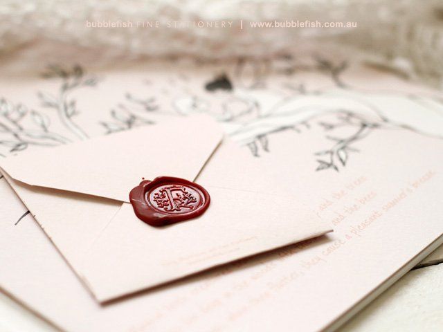 wedding invitation envelope
