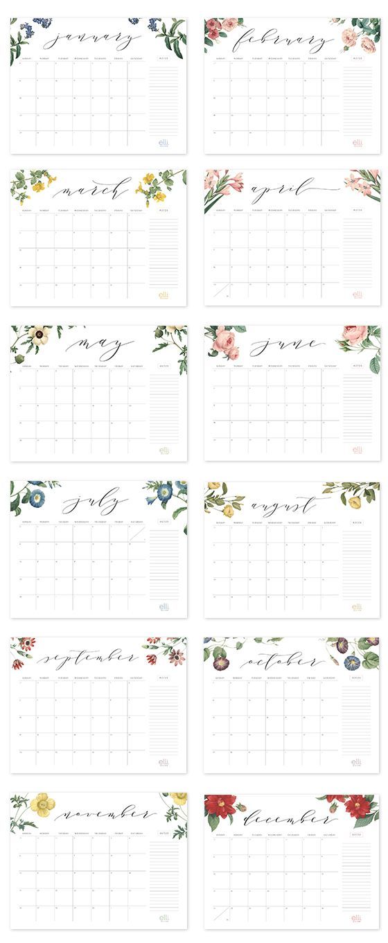 printable calenders