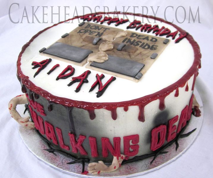 Pictures Of The Walking Dead Birthday Cakes Pictures Of The Walking Dead Birthday Cakes