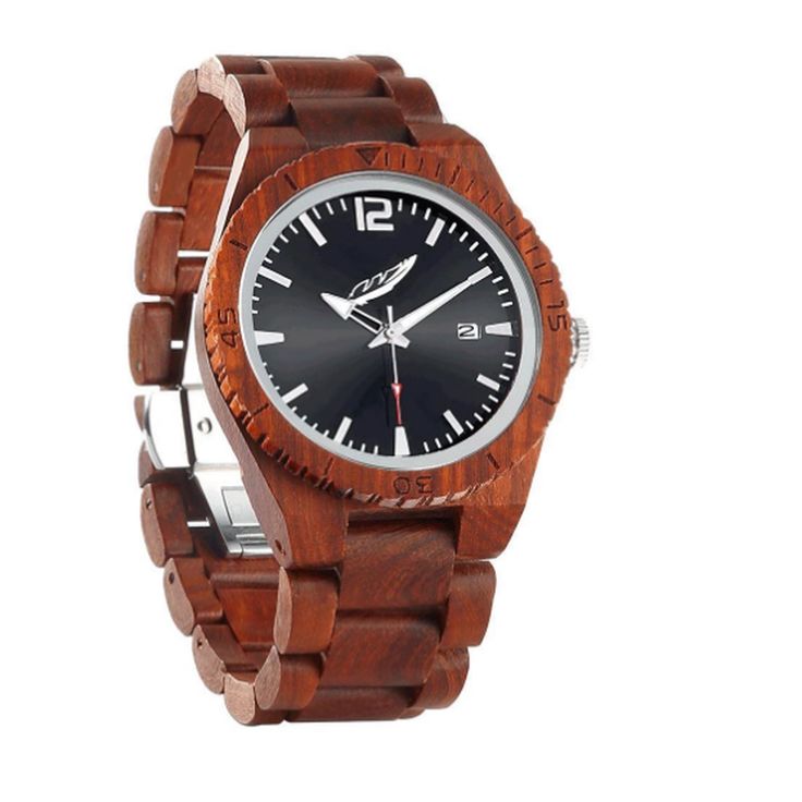 Men's Personalized Engrave Rose Wood Watch in 2020 | Wooden watches for