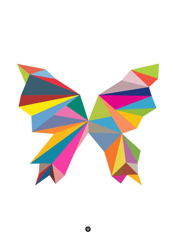 Butterfly - Rainbow Butterfly - Rainbow
