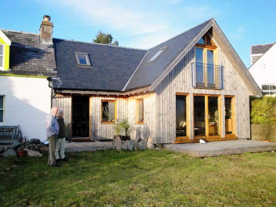 Stone and glass clad self build house plan | Self-build.co.uk Stone and glass clad self build house plan | Self-build.co.uk