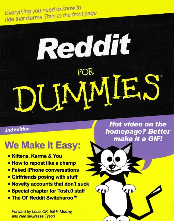 Reddit for Dummies Used books