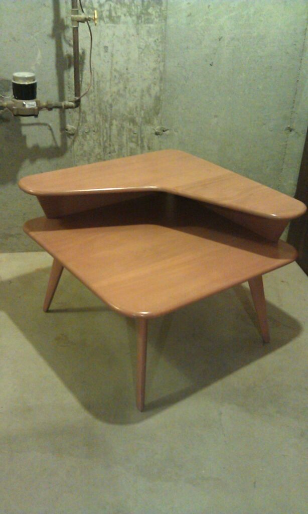 Heywood Wakefield Boomerang Corner Table Retro For The Home Heywood Wakefield Boomerang Corner Table Retro For The Home Pinterest And Mid Century