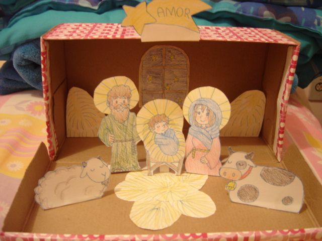 nativity scene in a shoe box by 88angel vivi88 on toddler christmas story