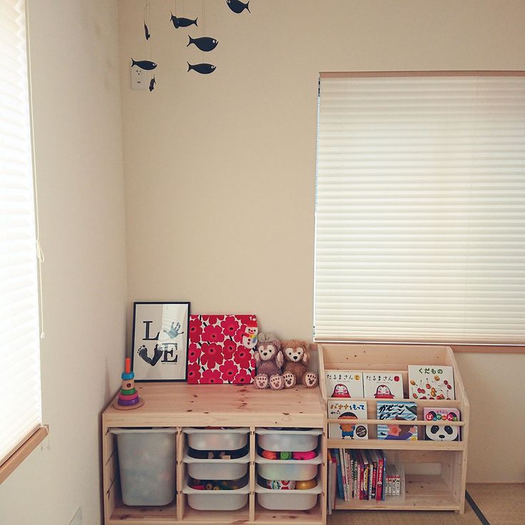 リビング/リビング続きの和室/marimekko/トロファスト/IKEA...などのインテリア実例 - 2018-03-11 15:56:27 | RoomClip(ルームクリップ) | インテリア 収納, リビング キッズスペース, 収納 アイデア リビング/リビング続きの和室/marimekko/トロファスト/IKEA...などのインテリア実例 - 2018-03-11 15:56:27 | RoomClip(ルームクリップ) | インテリア 収納, リビング キッズスペース, 収納 アイデア