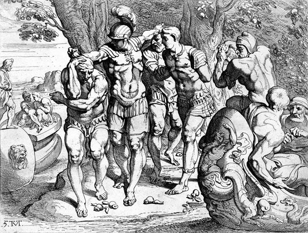 Odysseus In The Land Of The Lotus Eaters Greek And Roman Mythology Sci Fi Books Greek Warrior