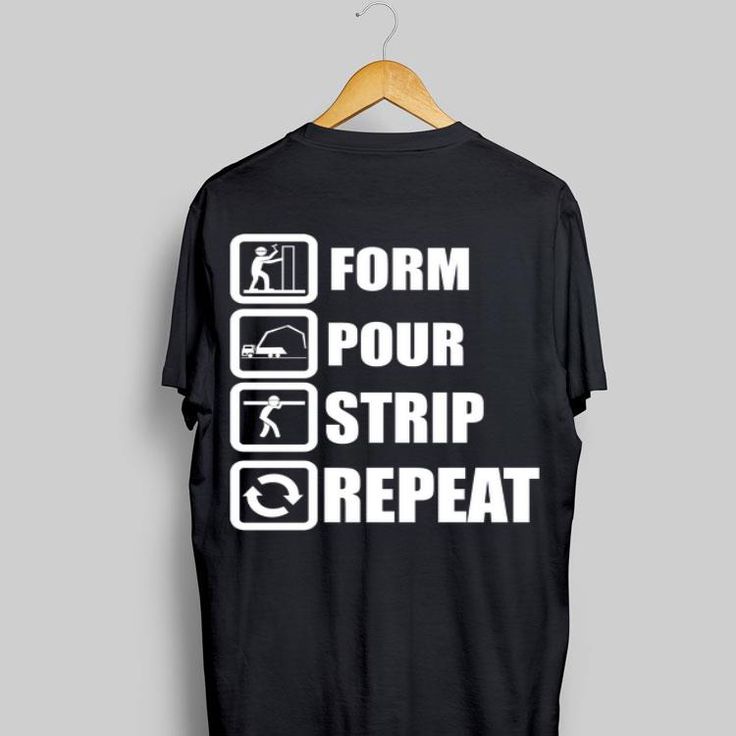 Form Pour Strip Repeat Shirt Form Pour Strip Repeat Shirt
