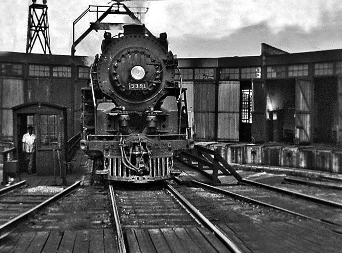 New York Central steam locomotive on turntable at Kankakee - railcar repair sample resume New York Central steam locomotive on turntable at Kankakee - railcar repair sample resume