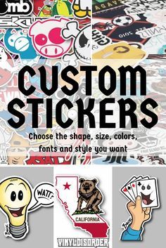 how to print stickers
