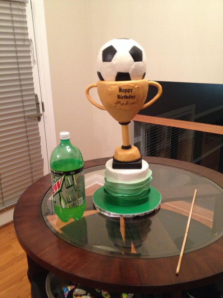 Football Trophy Cakes Football Trophy Cakes