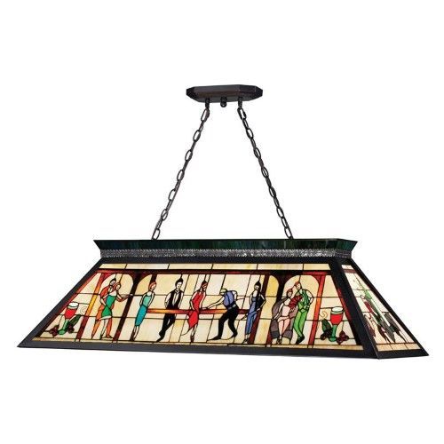 z lite tiffany kd28 billiard island light black z lite island lighting