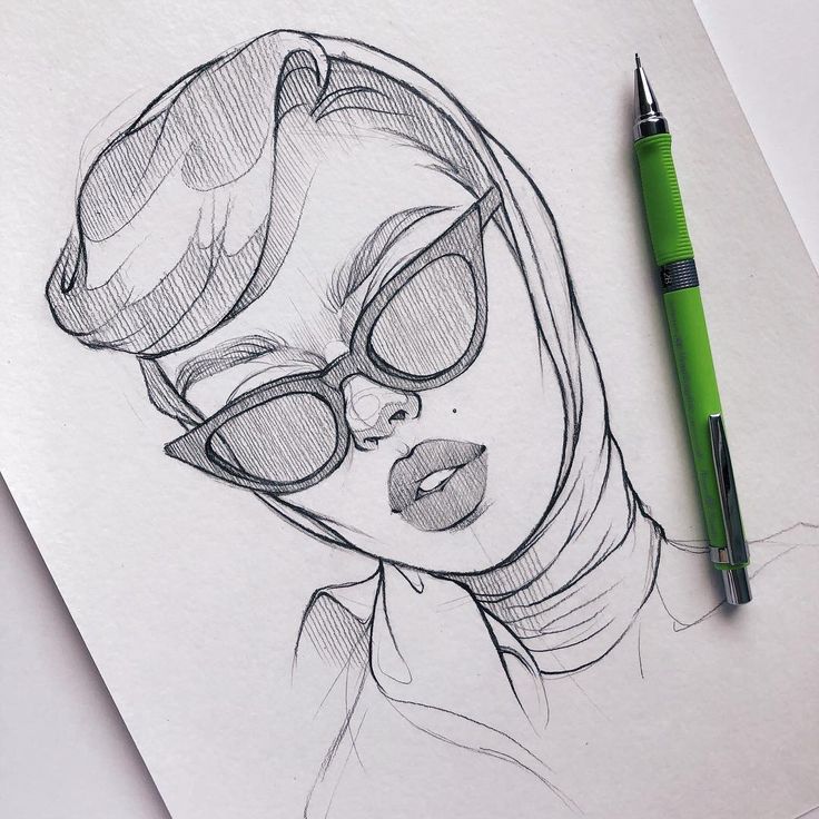 Pencil Portrait Mastery - @ericanthonyj #PencilSketches #Pencils #FashionIllustr