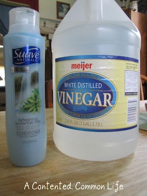 Home made fabric softener...not so organic, but much cheaper and you have more s...