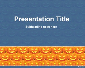 halloween powerpoint template free