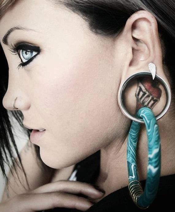 Pin by Brandi Pickens on Pirceings Gauged earrings, Body piercings
