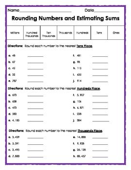 Homework help rounding numbers