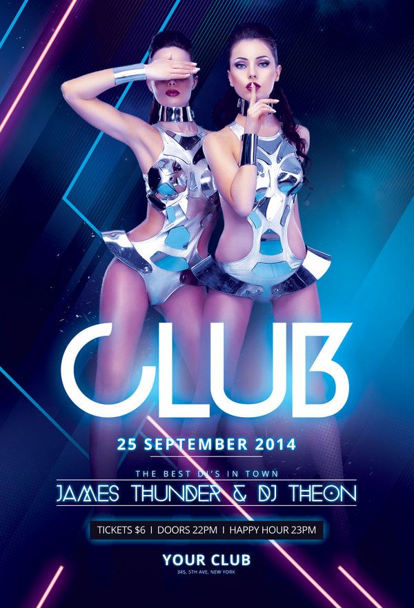 club flyer maker
