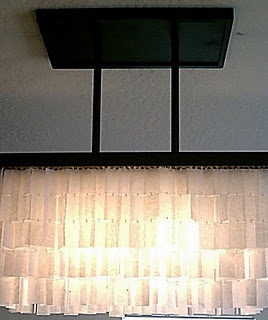 Another Wax Paper Chandelier Another Wax Paper Chandelier