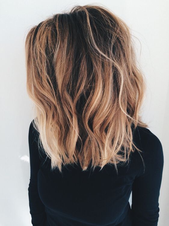 medium hairstyle and color