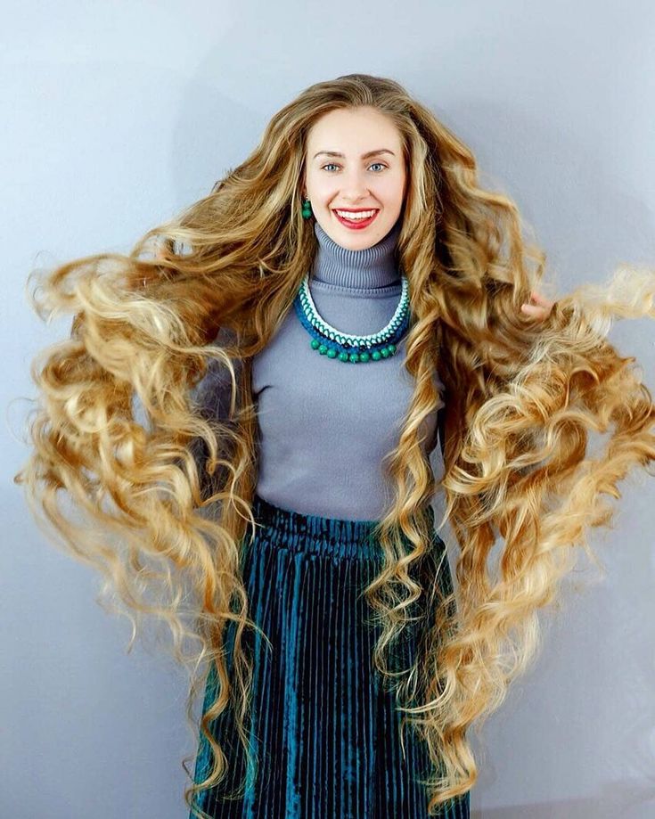 Long hair shared chubby curly