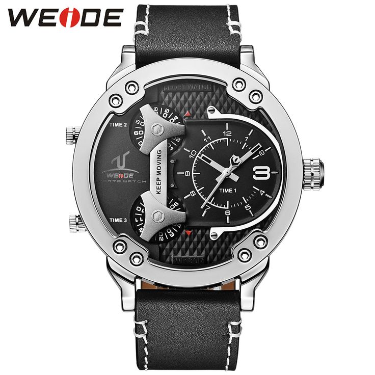 Sale For Weide Gemini Three Time Zones 30m Water Resistance Analog Watch Genuine Leather Strap Military Quart Watches For Men Casual Watches Military Watches Sale For Weide Gemini Three Time Zones 30m Water Resistance Analog Watch Genuine Leather Strap Military Quart Watches For Men Casual Watches Military Watches