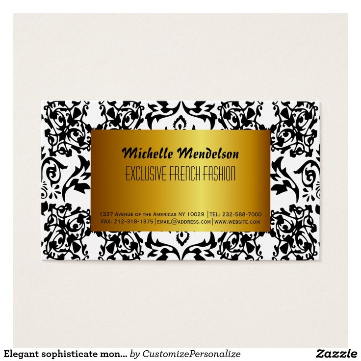 damask business cards
