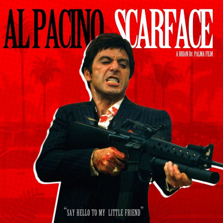 Scarface - Al Pacino | The best films, Al pacino, Scarface