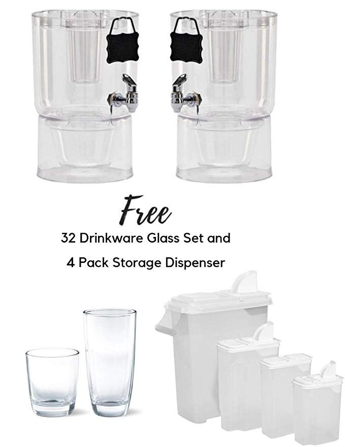 Clear Buddeez Party Top New Beverage Dispenser 1.75 gallon Clear Buddeez Party Top New Beverage Dispenser 1.75 gallon