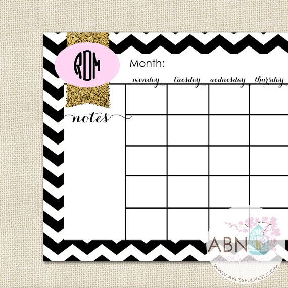 11x17 calendar 2015