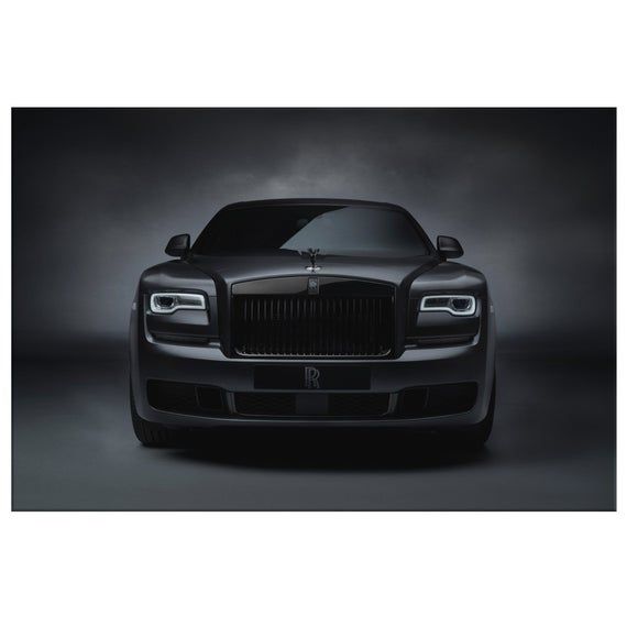 Rolls Royce Ghost Car Large Poster Art Print