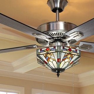 Antique Grey 5 Light Metal Chandelier Ceiling Fan with Remote Antique Grey 5 Light Metal Chandelier Ceiling Fan with Remote