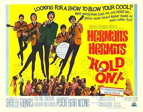 9 best 1960s british invasion movies images on pinterest 1960s herman hermits handbill flyer