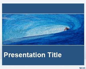 ocean powerpoint templates is a free blue template for presentations