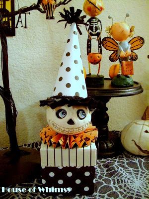 cute halloween decoration with diy instructions instructions include the rosette collar and crepe paper ruffle